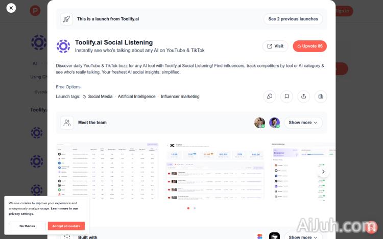 Toolify.ai Social Listening
