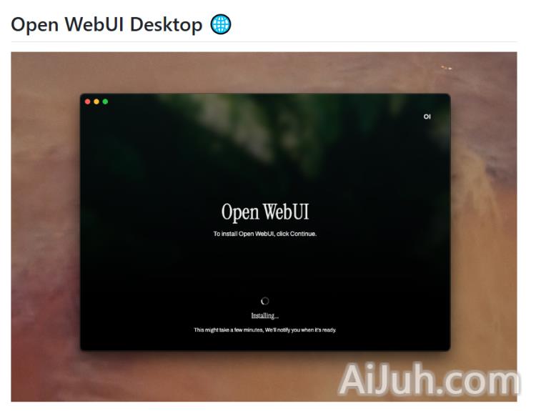 Open WebUI Desktop